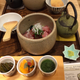 Tuna rice bowl with pickled vegetables